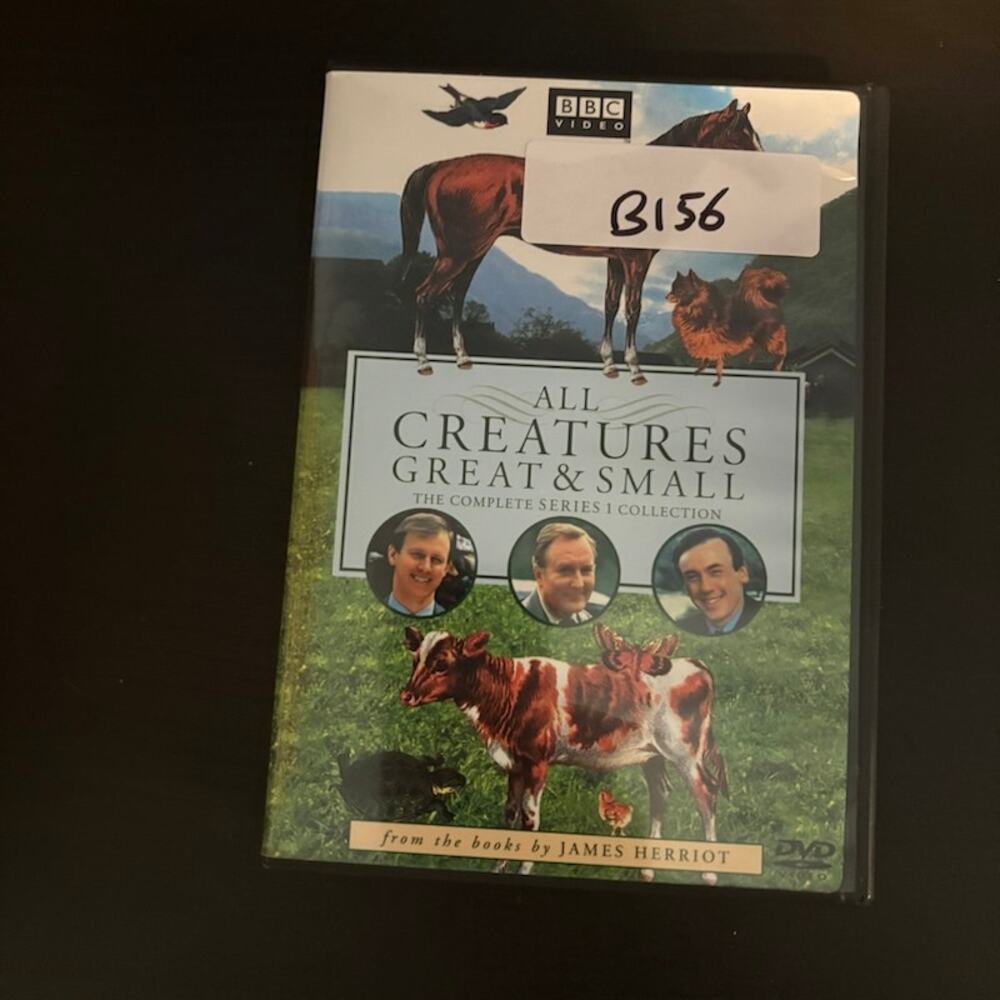 BBC Video All Creatures Great and Small Complete Series 1 Collection 4 disc DVD